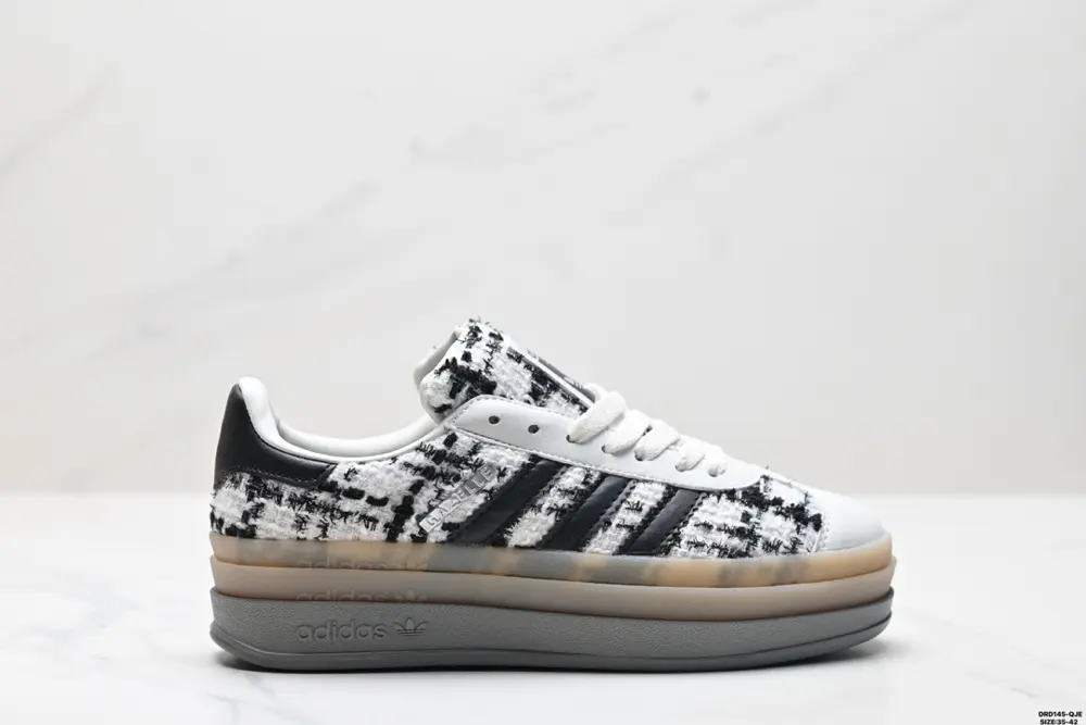 Adidas Gazelle Bold W low-top retro versatile casual sports sneakers