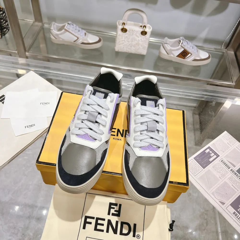 FENDI’s latest sneakers for men and women Versatile style