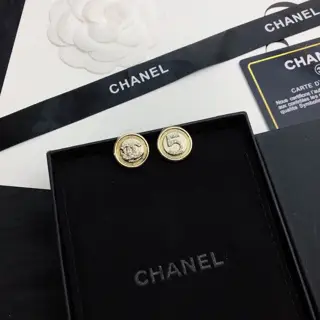 Chanel Double C5 Earrings