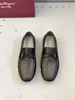 Salvatore Ferragamo GANCINI Buckle Moccasin. A modern interpretation of the classic
