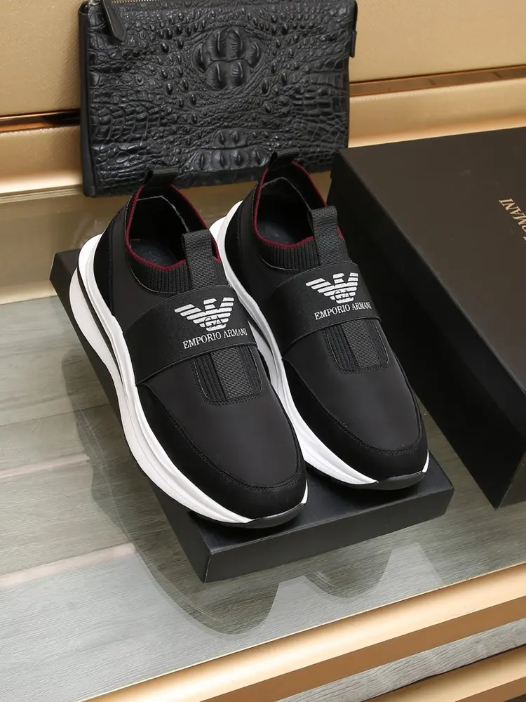 Armani fashion casual shoes Exquisite details