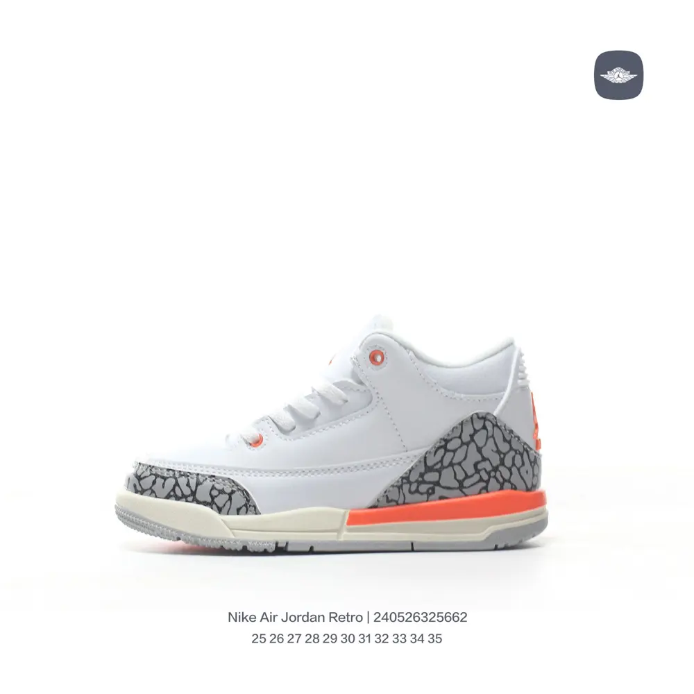 Jordan/Jordan 3 trendy children’s shoes for middle and older students