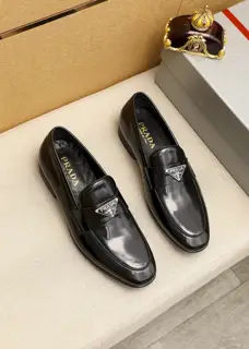 Prada casual leather shoes