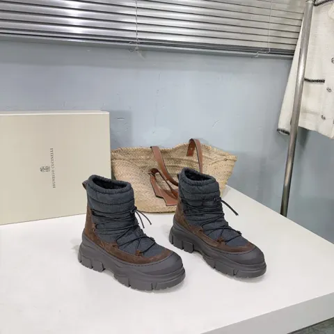 Brunello Cucinelli autumn and winter boots series
