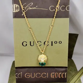 GUcci is inspired by the vast nature and wild animals. The lion head image has become one