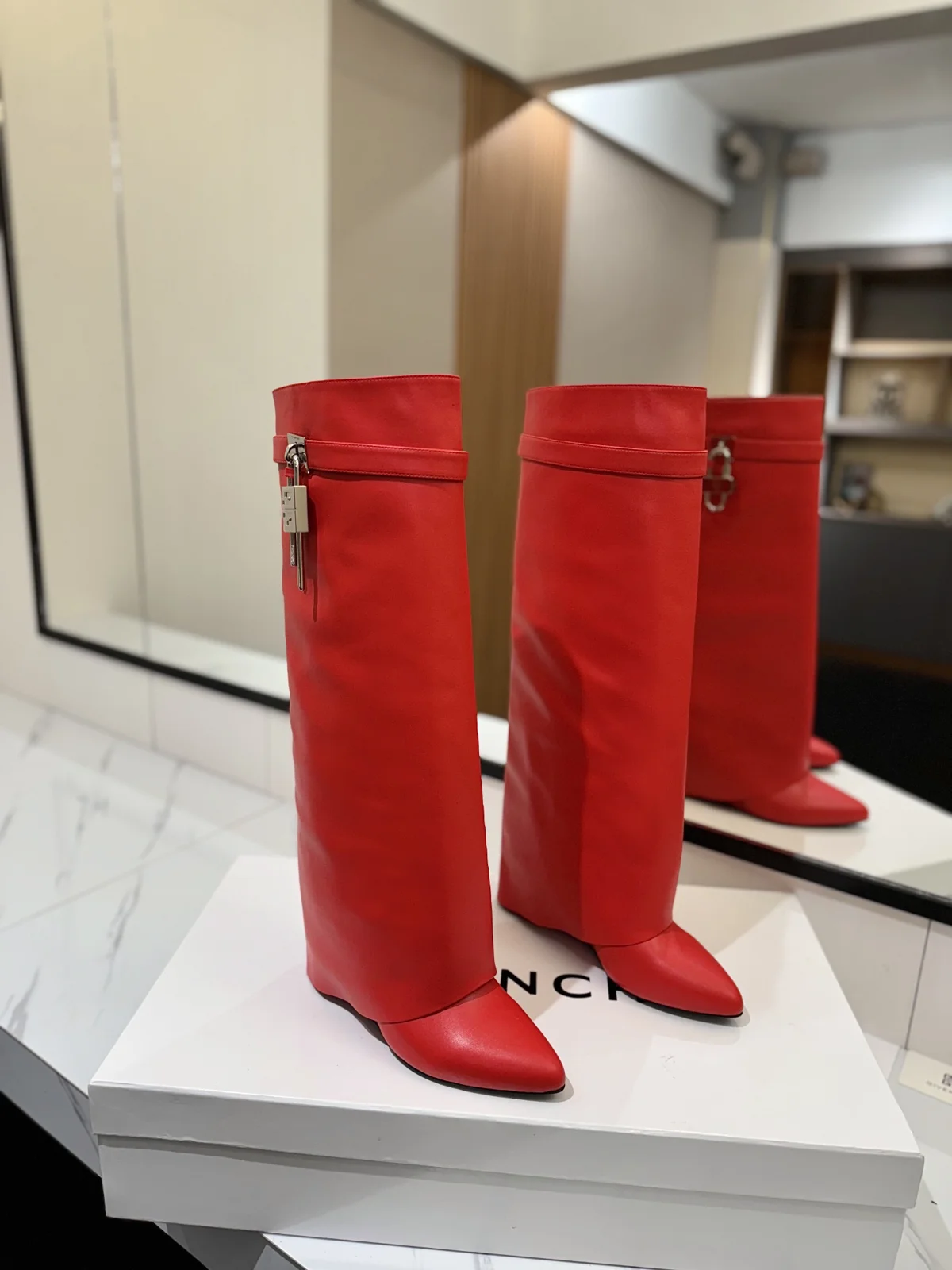 Givenchy high-heeled boots