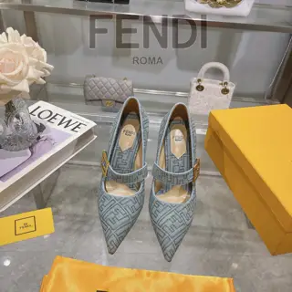 Women’s shoes Sports original FENDI | Fendi 2024 new models from the show counter single