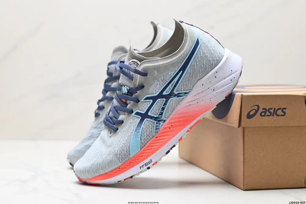 Asics Single-layer engineered mesh upper material#Soft suede material at the shoe opening 1011B026-650