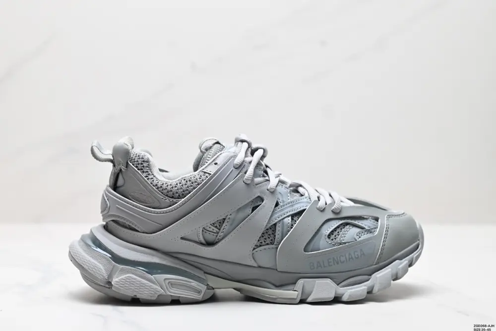 Balenciaga Sneaker Tess s.Gomma MAILLE WHITE/ORANGE 3.0 generation three generations of 542436