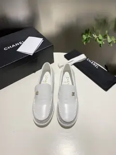 Chanel British style double C loafer sandals. This loafer lover can’t go wrong. This style