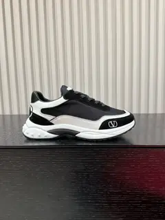 Valentino new style embroidered micro logo contrasting casual sports shoes