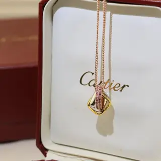 Cartier Trinity Box 100th anniversary limited edition necklace