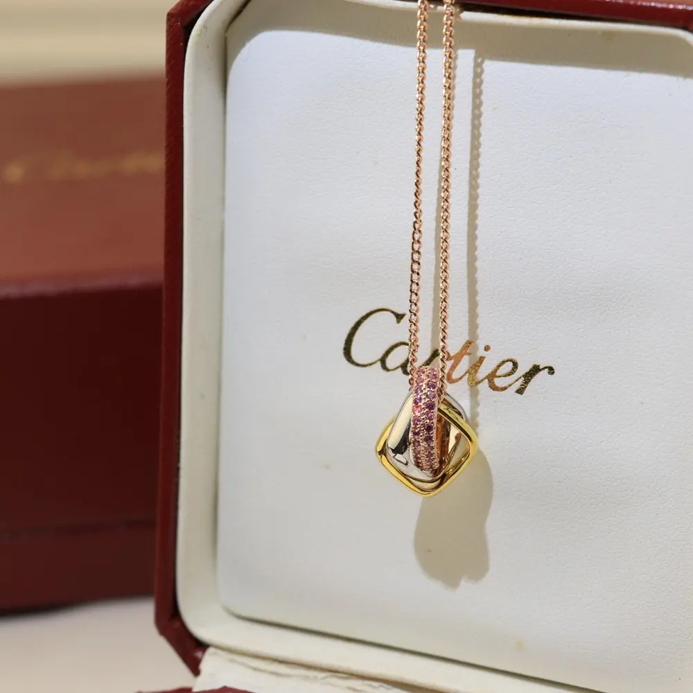 Cartier Trinity Box 100th anniversary limited edition necklace