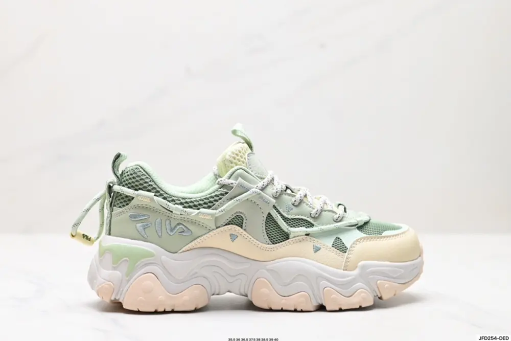 FILA FLUID 5 Cat Claw 5.0 Simple and comfortable Non-slip wear-resistant low-top dad shoes F12W422103FGD