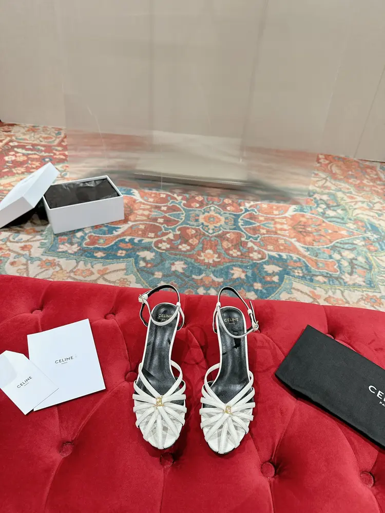 Celine 2024 Spring and Summer New Roman Sandals Purchasing Version Very Street Very Chic