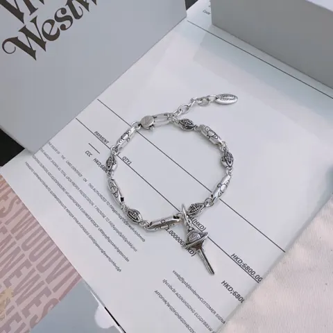 Vivienne Westwood Classic Large Saturn Bracelet