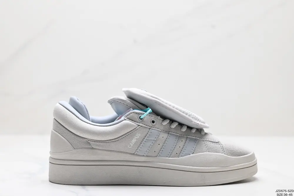 Bad Bunny x adidas originals Campus Bad Bunny Trendy Casual Non-slip Wear-resistant Sneakers FZ5823
