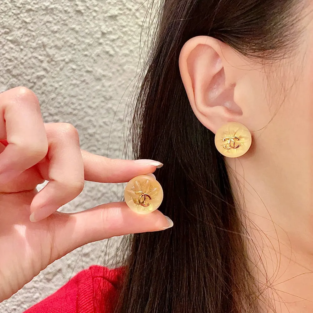 CHANEl style ear clips Earrings