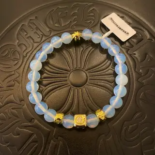Chrome Hearts Classic Kyanite Yellow Gold Multi-element Bracelet