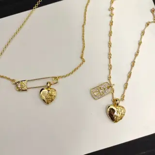 Chrome Hearts Chloro Heart Necklace