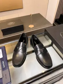 Prada casual leather shoes