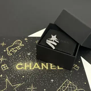 Chanel Comet ⭐ Diamond Shaped Ring
