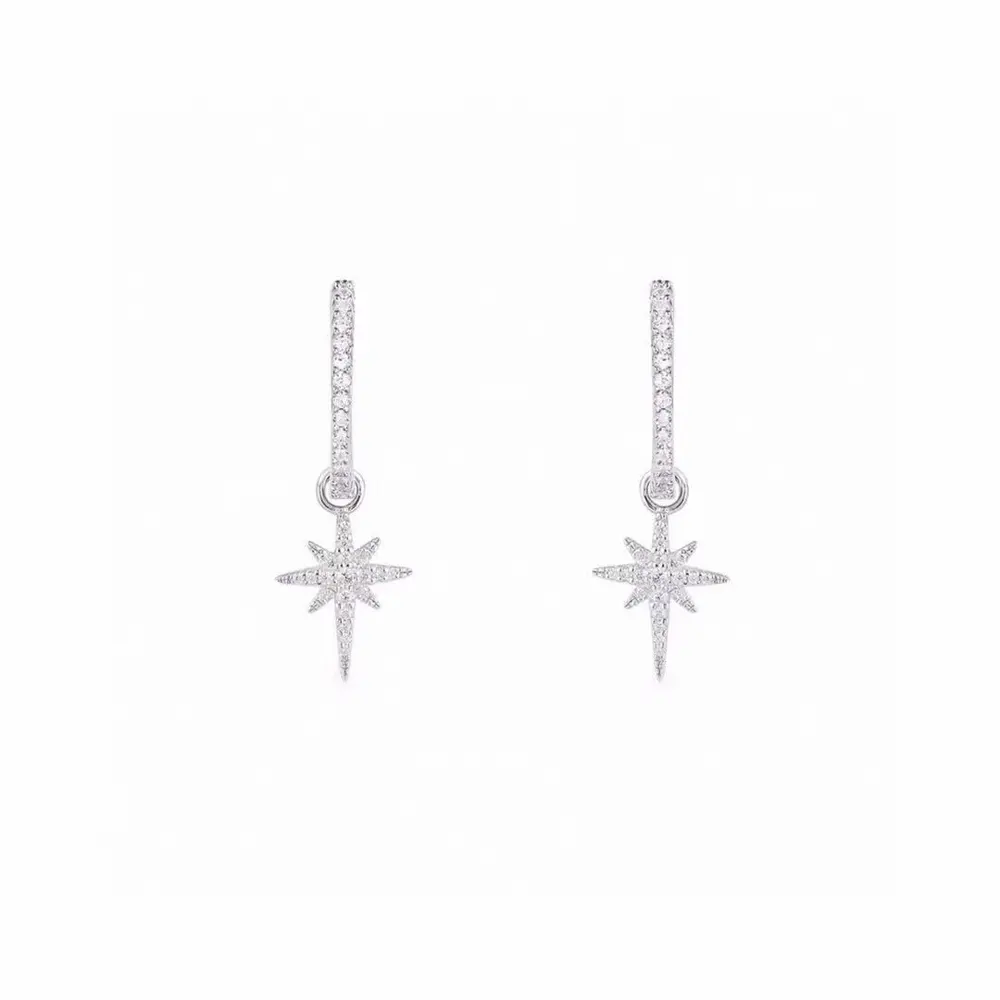 Apm monaco long meteor horn earrings