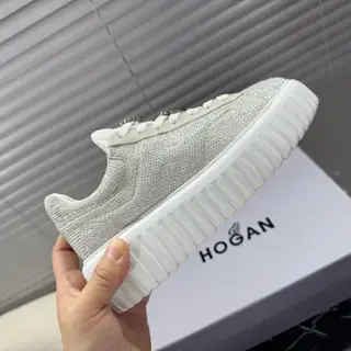 HOGAN N86 latest rhinestone shoes