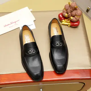 Salvatore Ferragamo men’s business leather shoes
