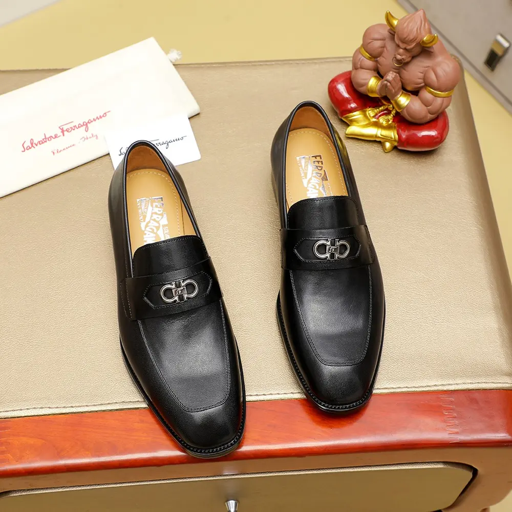 Salvatore Ferragamo men’s business leather shoes