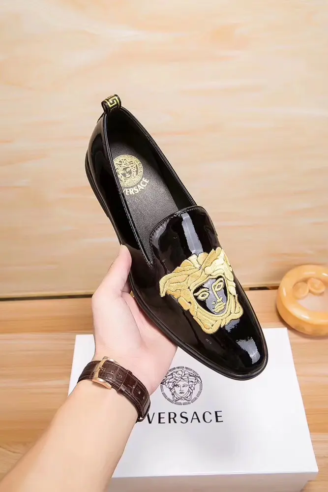 Versace small leather shoes