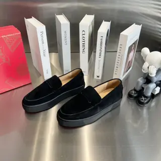 Christian Louboutin thick-soled loafers