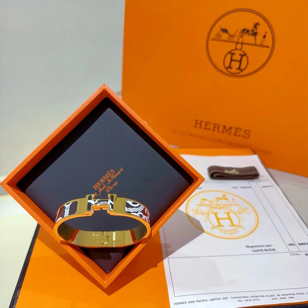 Hermes bracelet Original custom bracelet enamel craftsmanship is too challenging to the