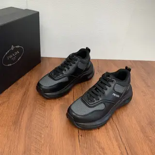 Prada Men’s Leather Casual Sports Shoes