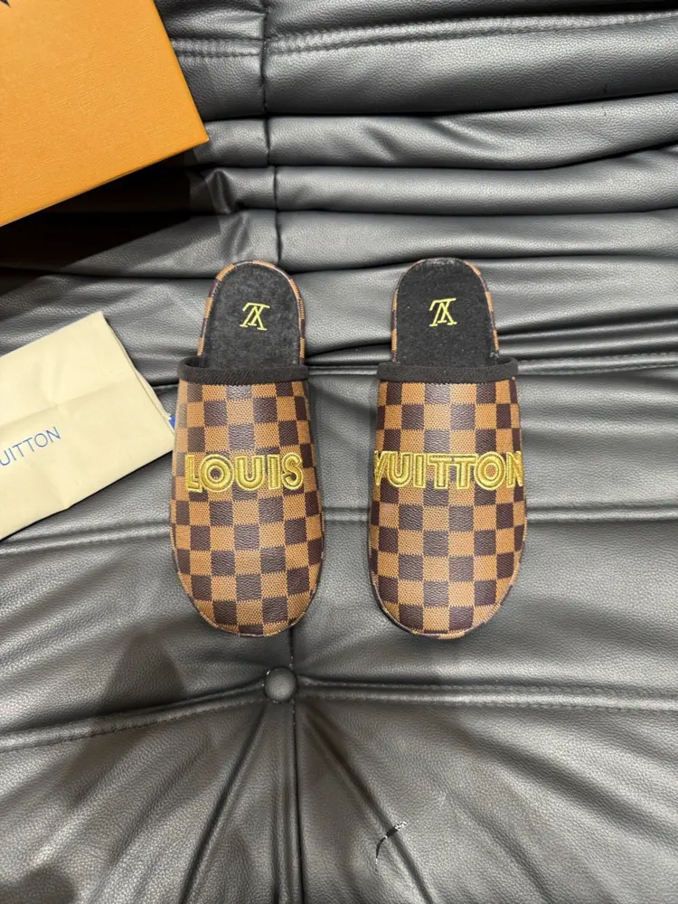 Louis Vuitton luxury slippers