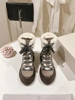 Brunello Cucinelli wool ankle boots The classic inspiration from loafers defines the modern