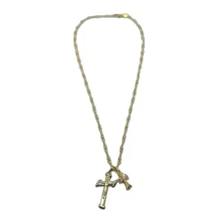 Chrome Hearts necklace Different patterns and design styles present a unique look. The