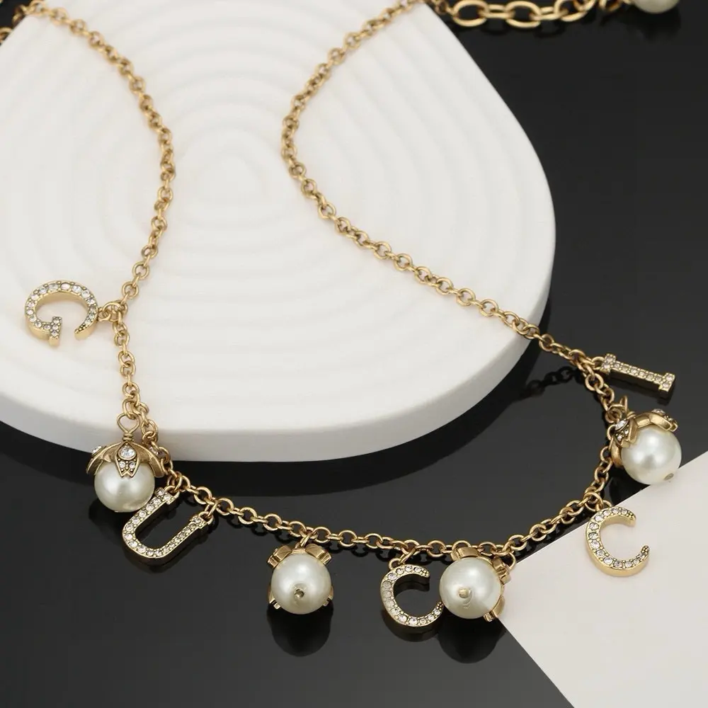 Gucci counter synchronization Gucci pearl necklace Choose a few pieces of jewelry to