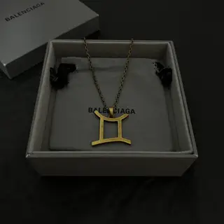 Balenciaga 12 Zodiac Signs Vintage Necklace