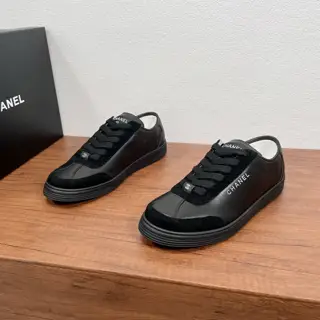 Chanel leather casual sneakers