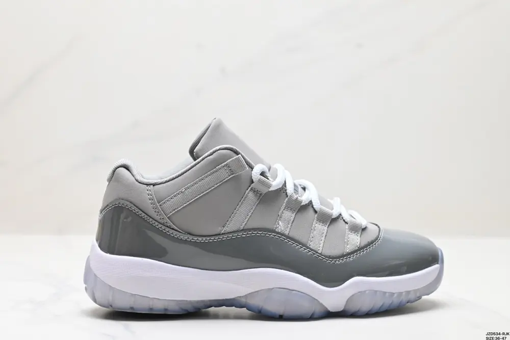 Nike Air Jordan 11 Retro Low “Concord” AJ11 generation Michael Jordan low-top sports 528895-012