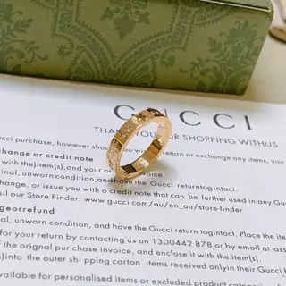 The latest Gucci ring with a higher grade. The same style as celebrities. Anger Forest