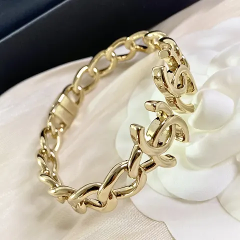 Chanel Double C chain bracelet