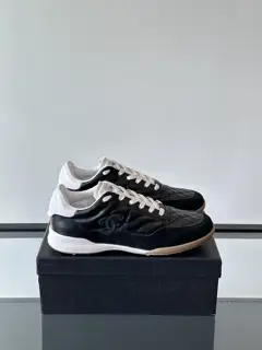 Chanel Panda Light Diamond Pattern Hidden Model Tennis Shoes Baseball Shoes