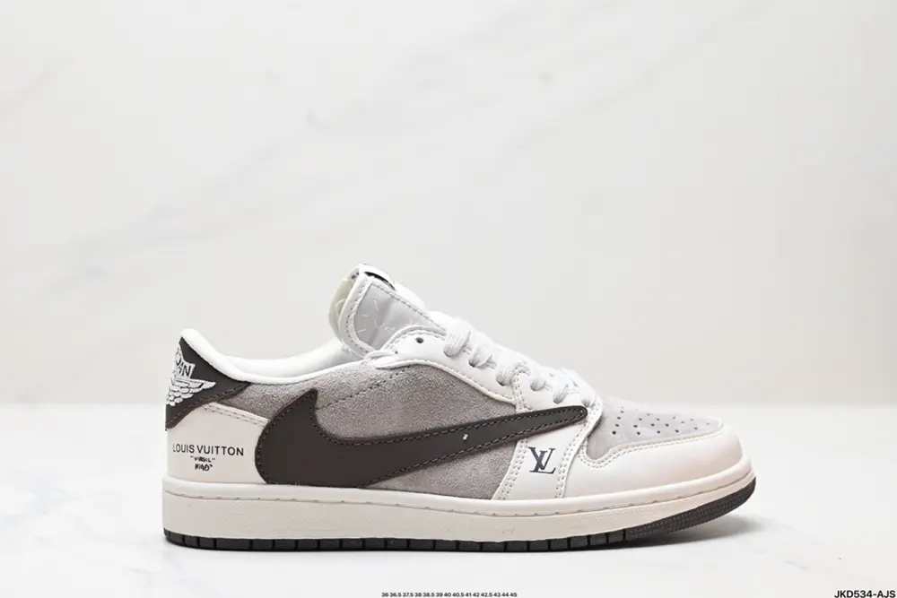 Nike AJ1 Travis Scott x Air Jordan 1 ” Reverse Mocha “AJ1 Joe 1 TS Lightning Joint Hook LX1988-100