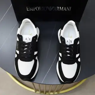 Armani casual shoes original leather