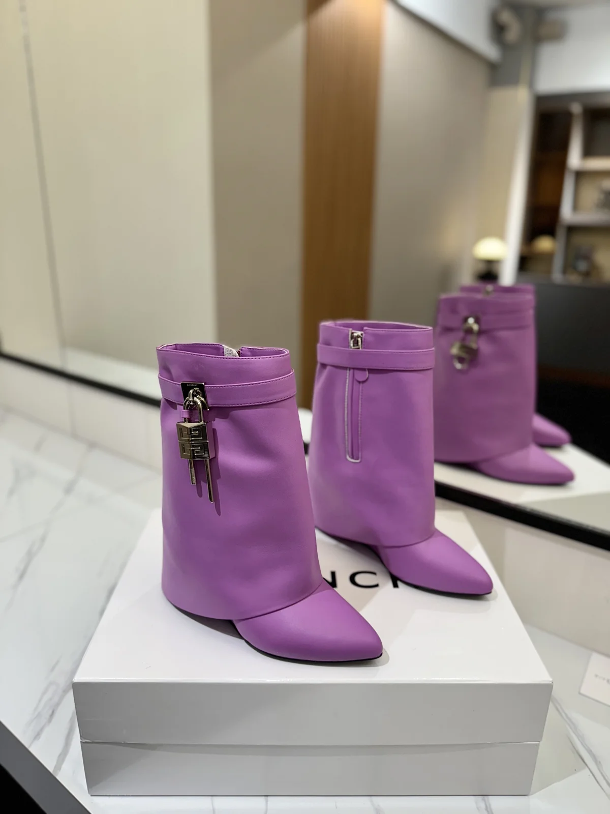 Givenchy high-heeled boots