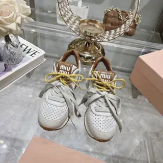 Miu Miu Miu new style old retro sneakers