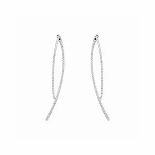 Apm monaco hyperbolic earrings