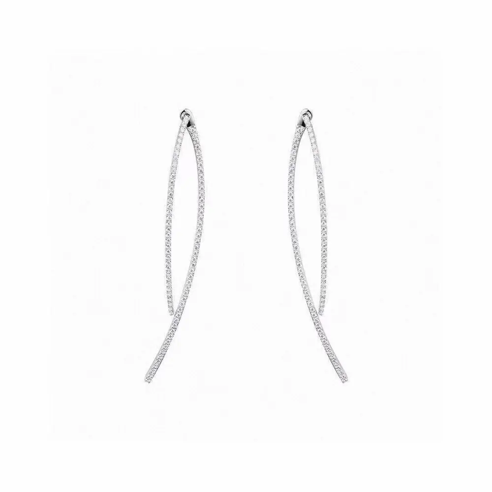 Apm monaco hyperbolic earrings